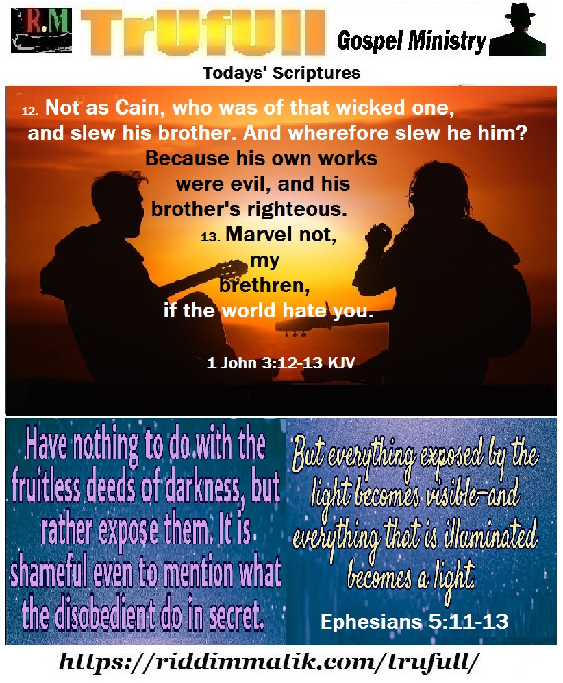 Wednesdays’ Scriptures (210919)