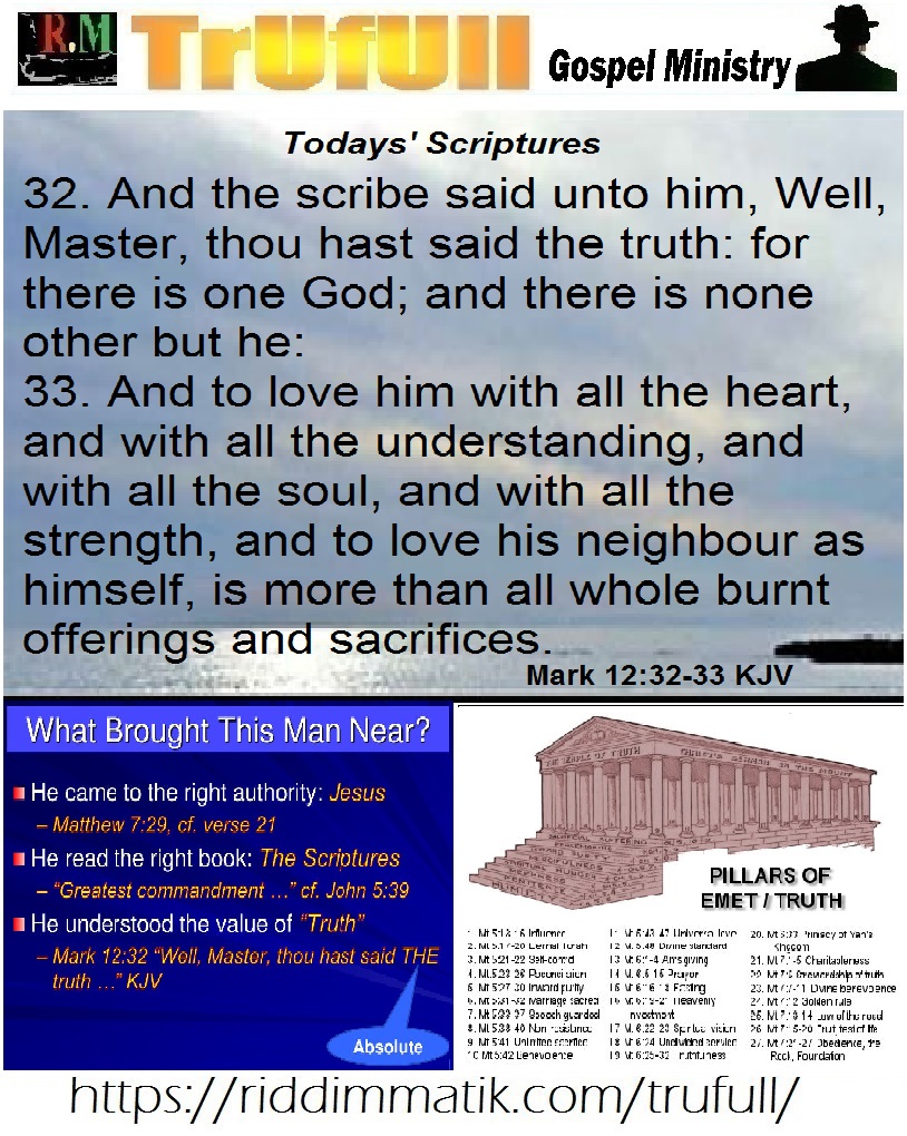 Thursdays’ Scriptures (260919)