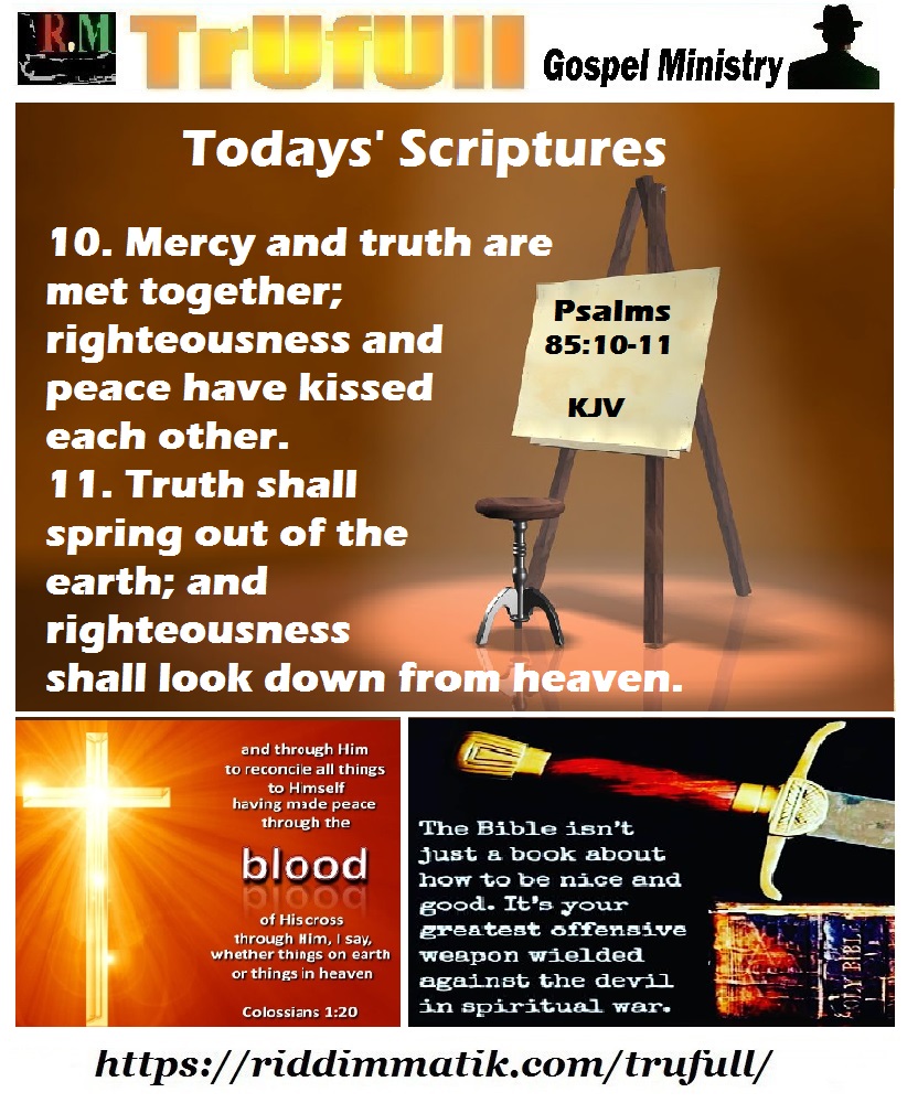 Tuesdays’ Scriptures (030919)