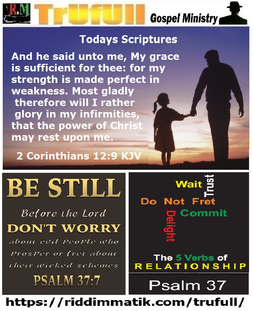 Thursdays’ Scriptures (311019)