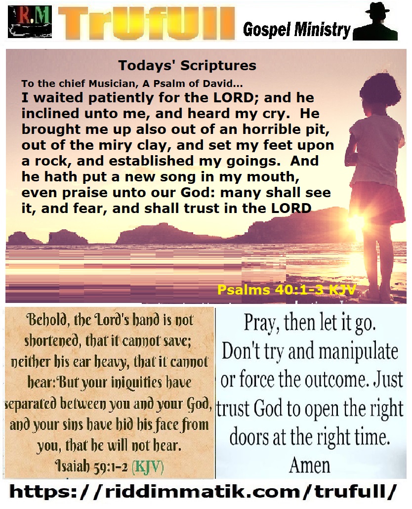 Thursdays’ Scriptures (241019)