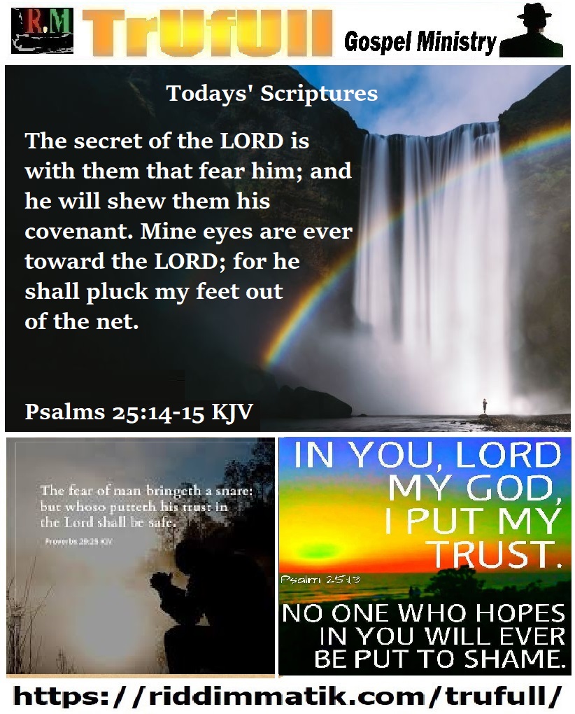 Tuesdays’ Scriptures (221019)