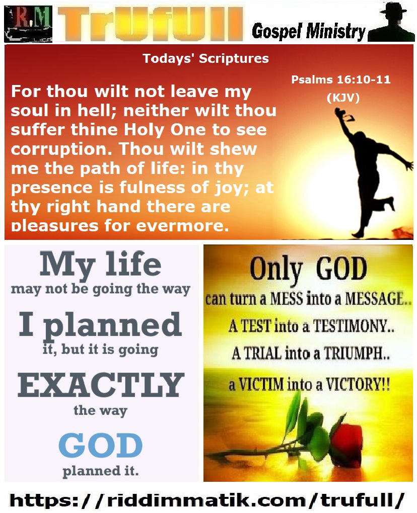 Sundays’ Scriptures (101119)