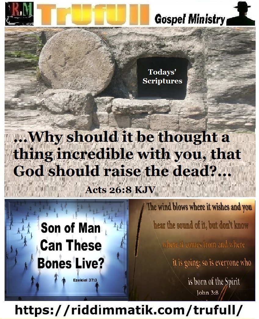 Sundays’ Scriptures Acts 26-8 KJV