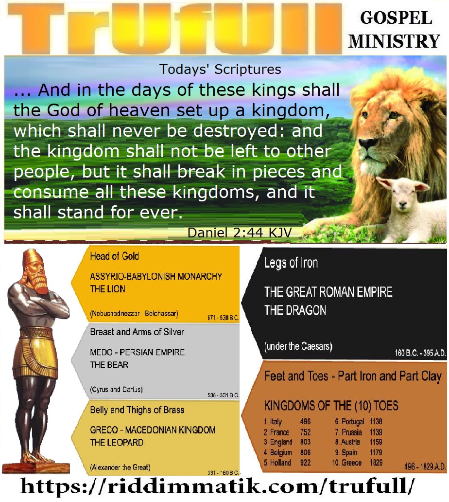 Thursdays’ – Daniel 2_44 KJV